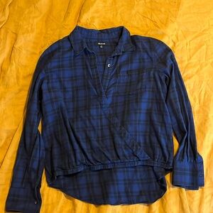 Madewell wrap style button up.